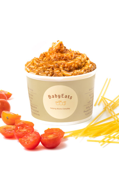 Baby Spaghetti Bolognese