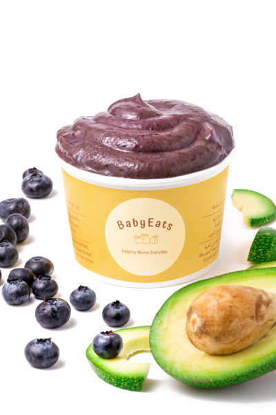 Avocado & Blueberries