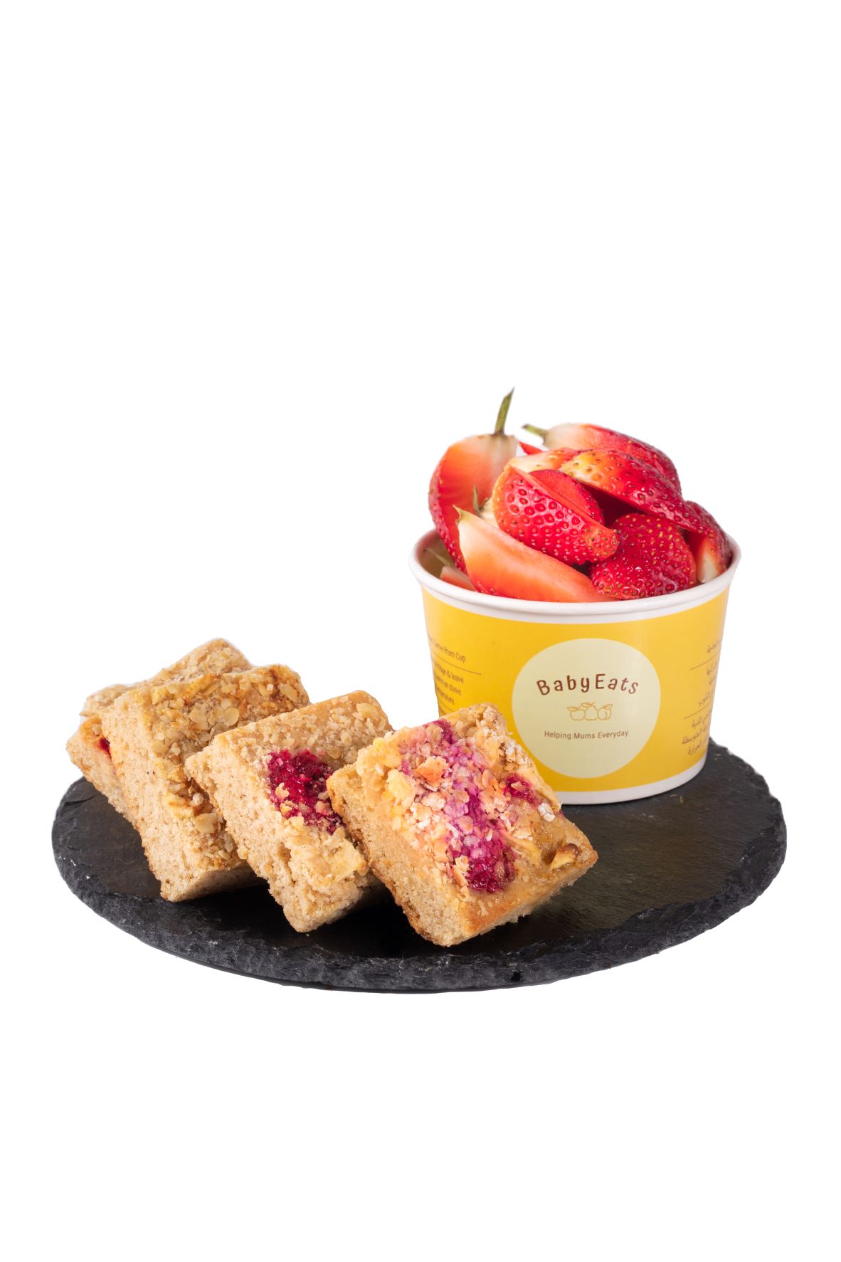 Apple & Raspberry Slice